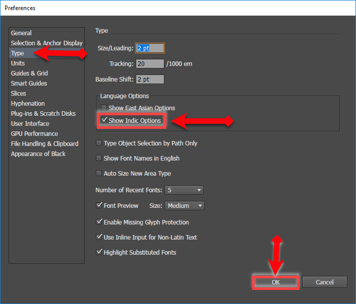Write Urdu, Arabic, Persian in Adobe Illustrator CC 2015