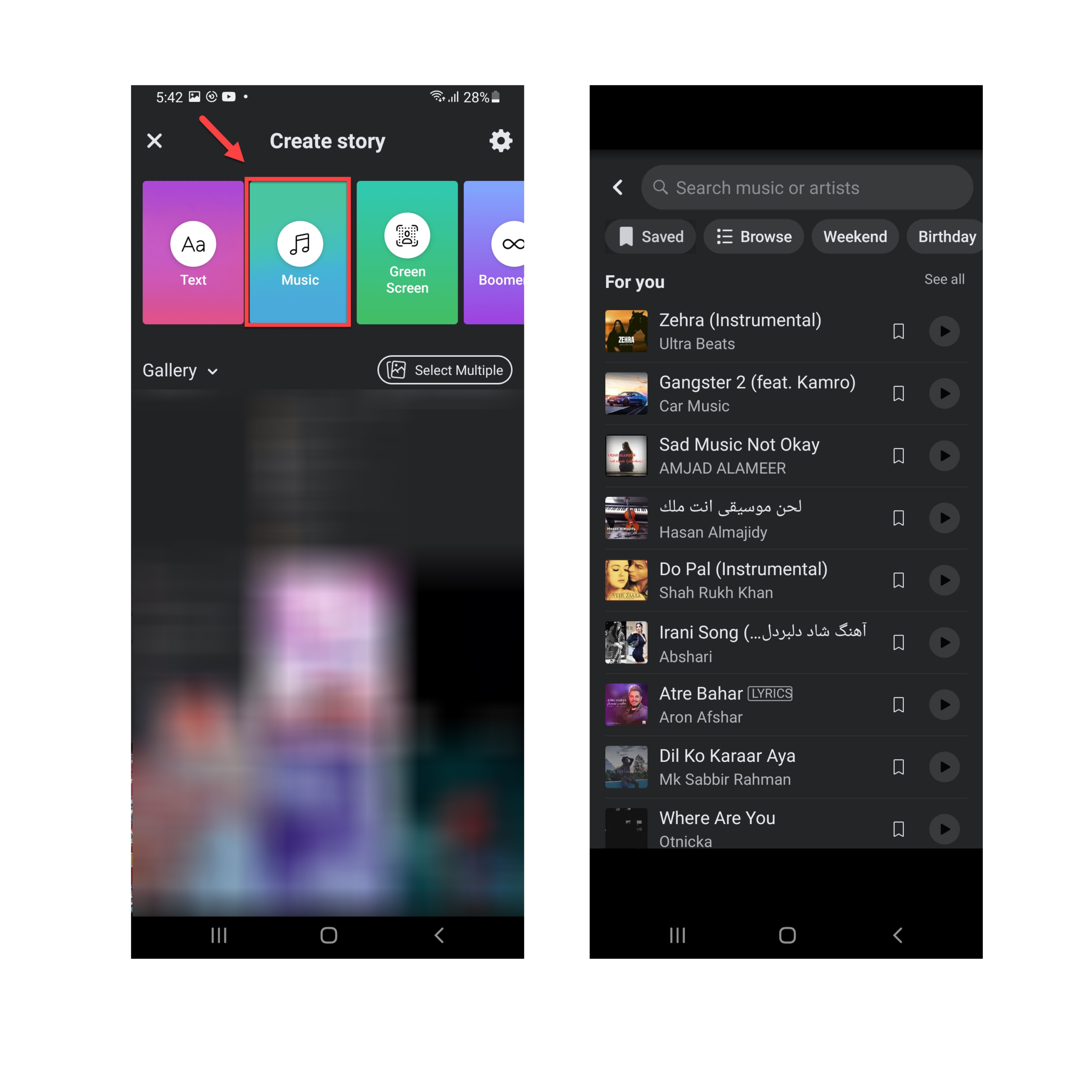Add Music to Your Facebook Profile and Story