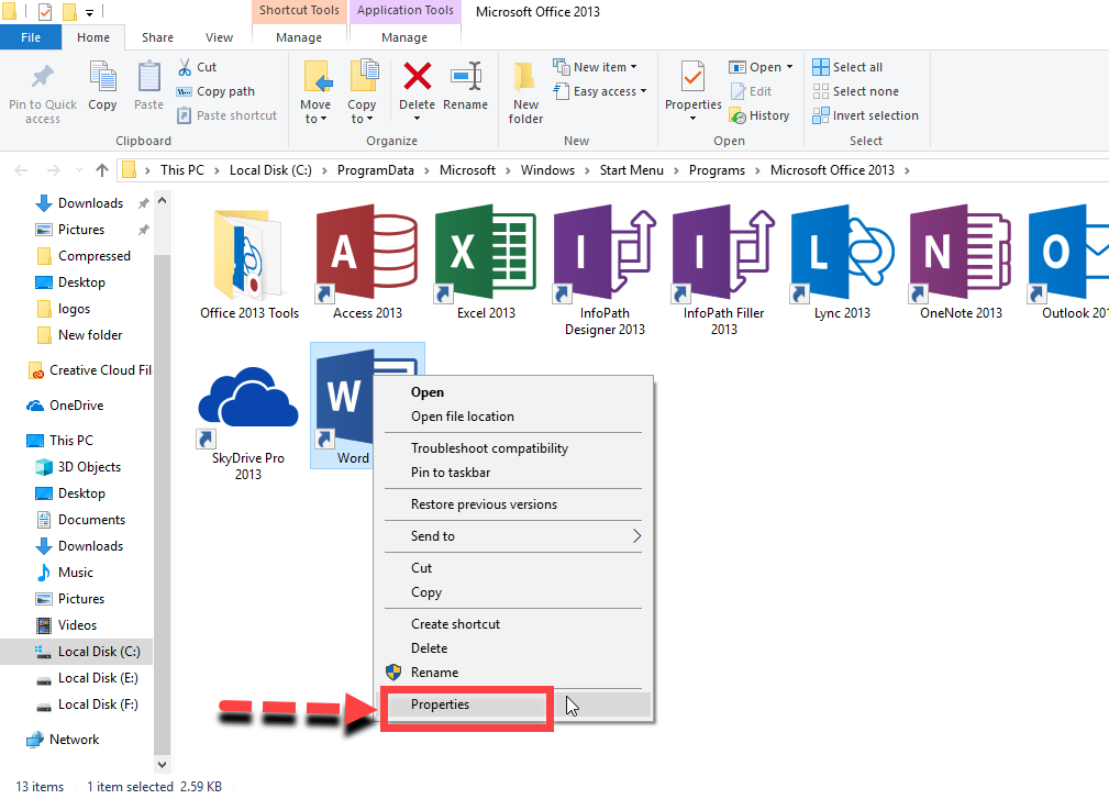Create Keyboard Shortcuts to Open any Program in Windows 2019