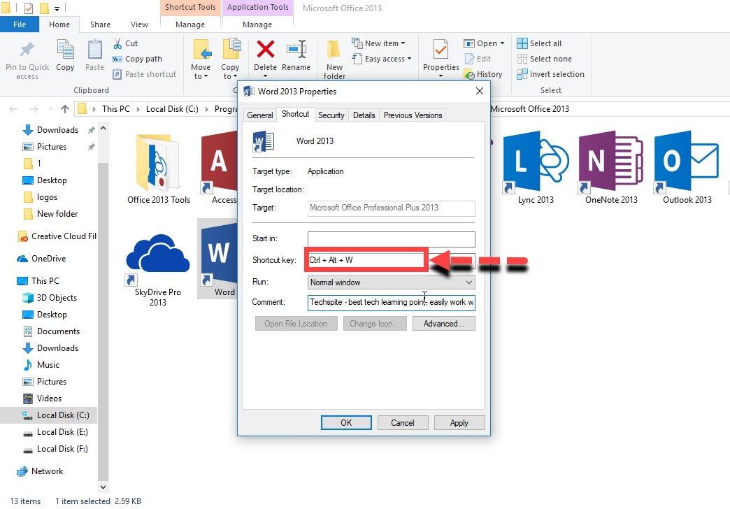 Create Keyboard Shortcuts to Open any Program in Windows 2019