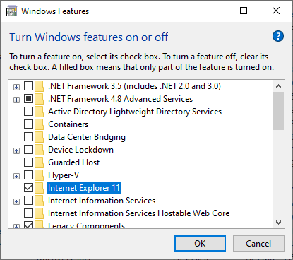 How to Remove Internet Explorer on Windows 10 Permanently