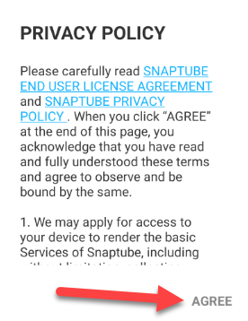 Download YouTube Videos using Snaptube