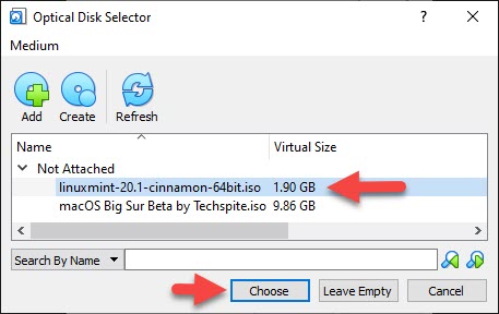 Install Linux Mint on VirtualBox