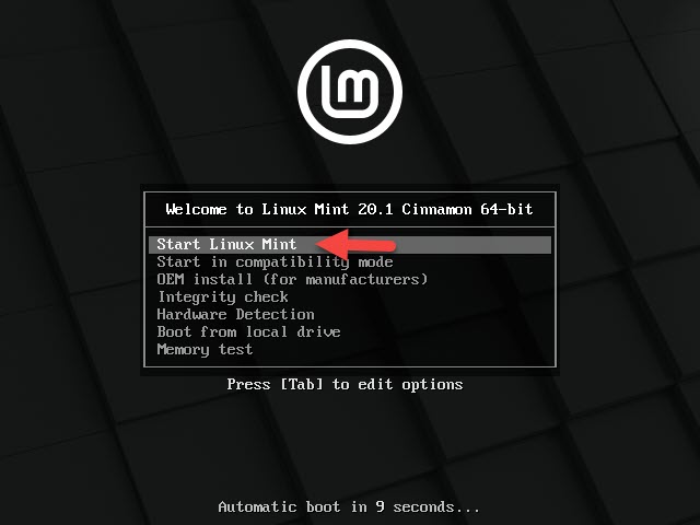 Install Linux Mint on VirtualBox