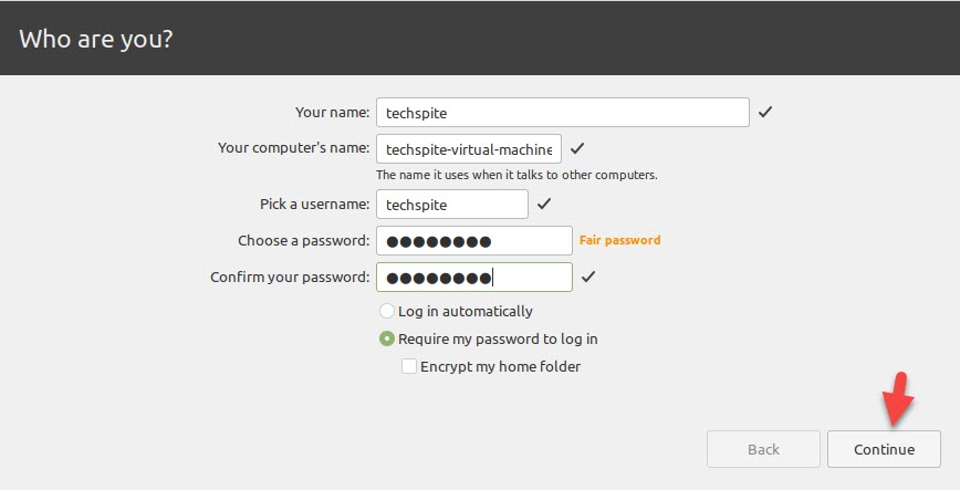 Install Linux Mint on VMware