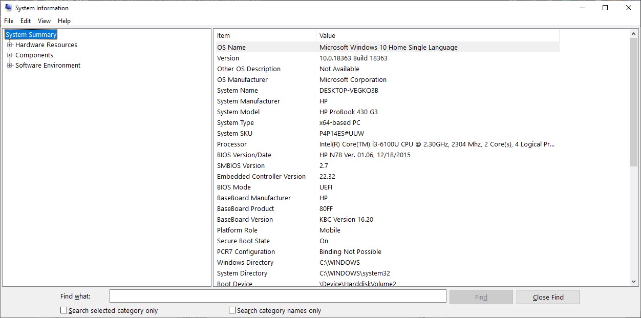 Check Your Computer System Information