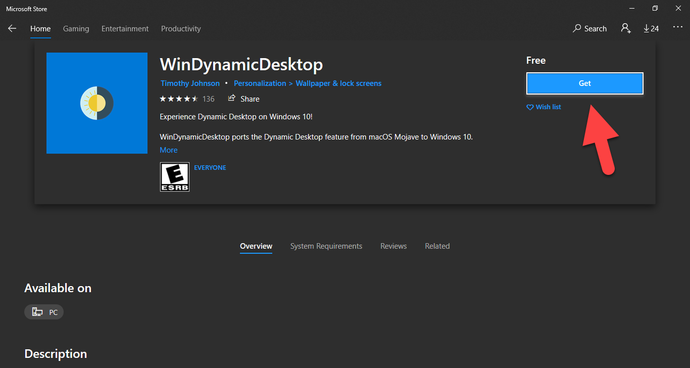 How to Install & Get macOS Dynamic Wallpapers on Windows 10