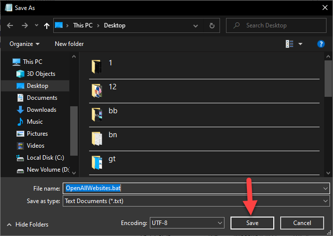 How to Open Multiple Websites With a Shortcut on Windows