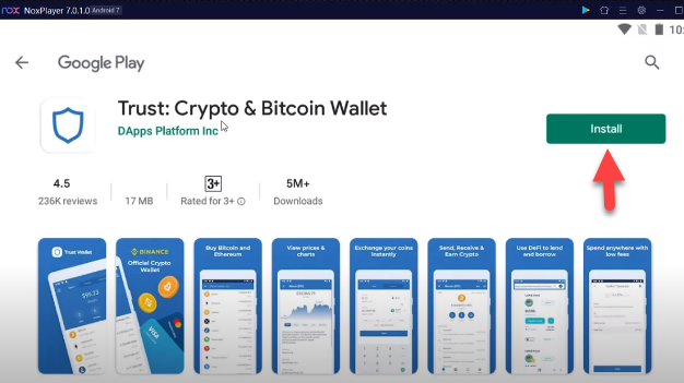Install Trust Wallet on Windows PC