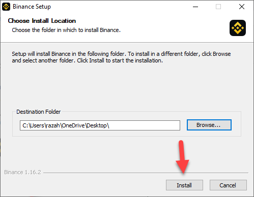 Install Binance App on Windows