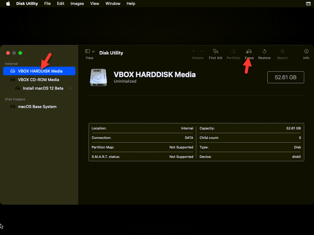 Install macOS Monterey on VirtualBox