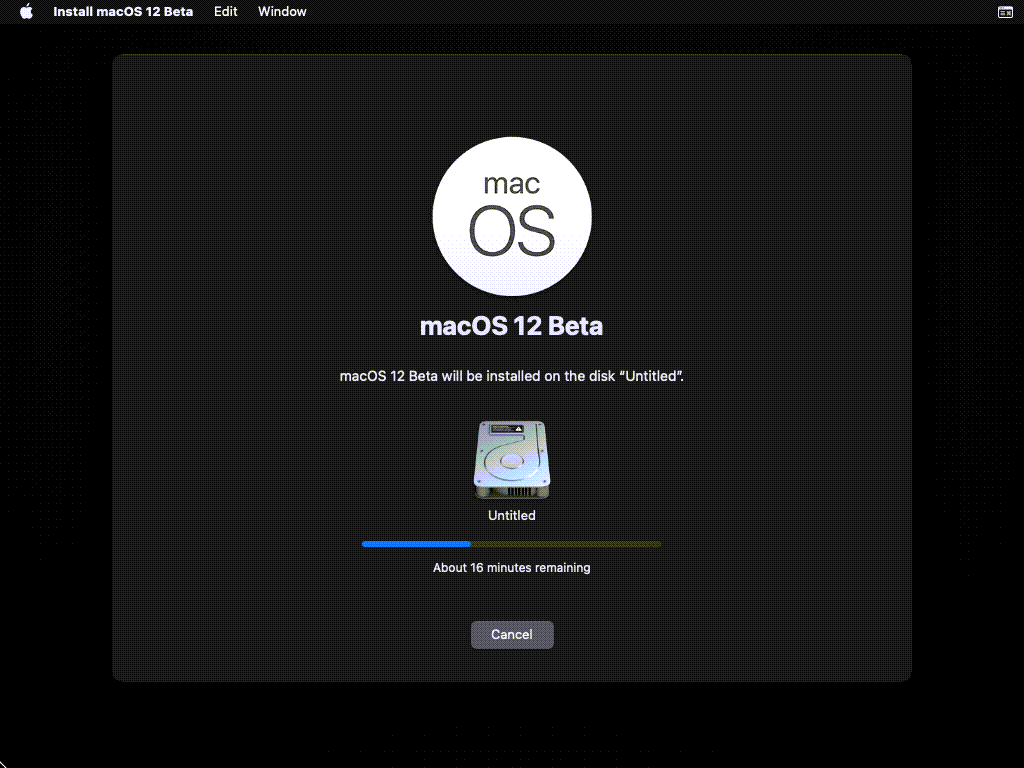 Install macOS Monterey on VirtualBox
