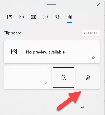 Enable and Use Clipboard in Windows 11