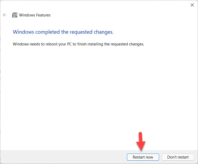 Uninstall Windows Media Player on Windows 11