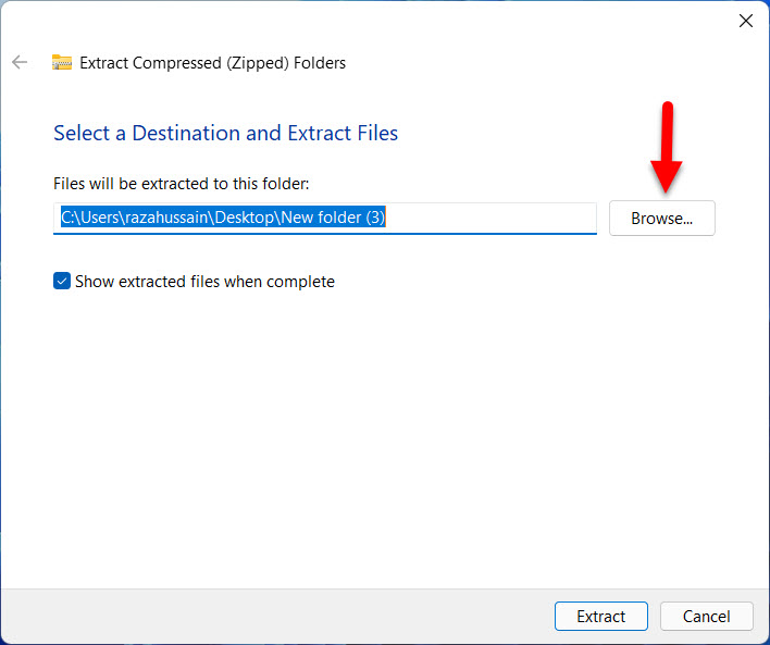 Zip and Unzip Files or Folders on Windows 11