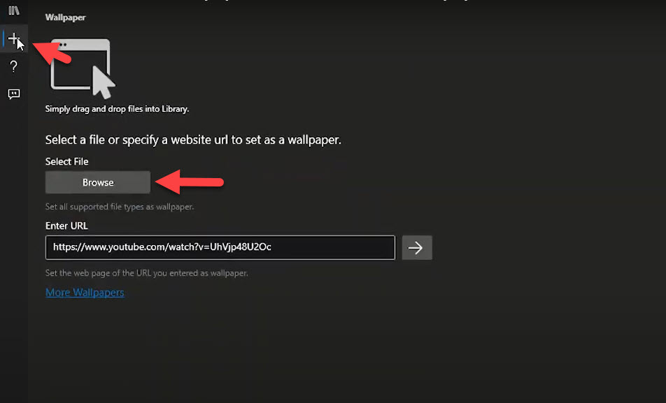 Set Live Wallpaper on Windows 11