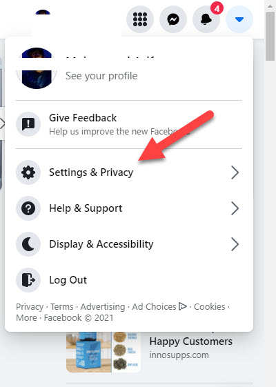 Add Follow Button on Facebook Profile