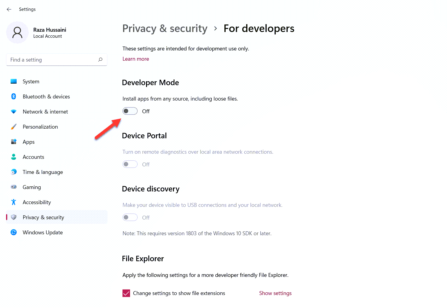 How to Enable Developer Mode in Windows 11?