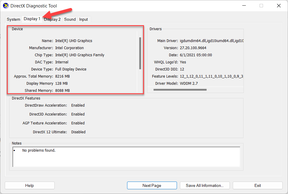 Check HP Laptop Graphics Card