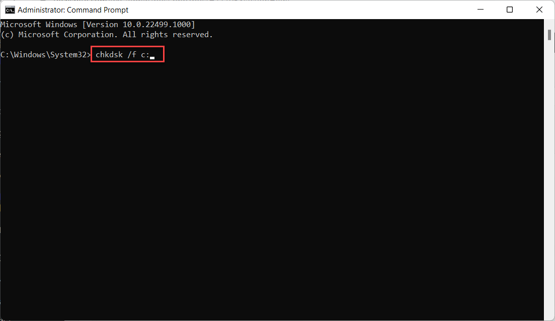 Fix the NTFS File System Error in Windows 11