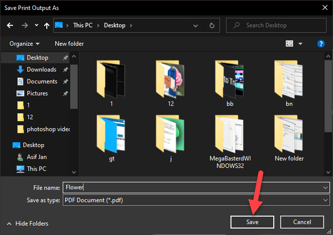 Convert JPG to PDF on Windows 11