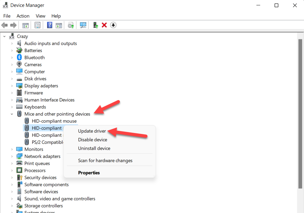 Fix Mouse and Keyboard Not Working in Windows 11