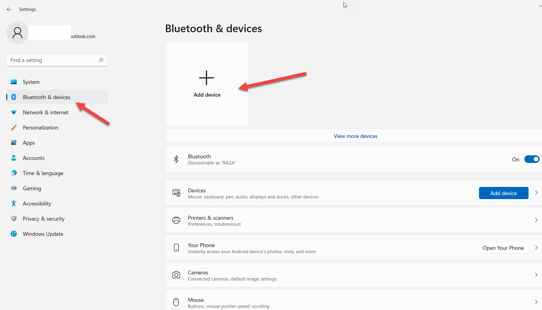 Pair AirPods Pro to a Windows 11
