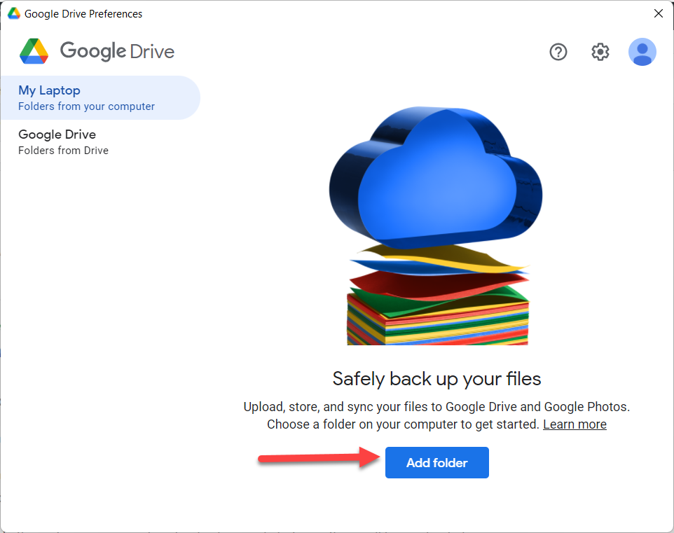 Set Up Google Drive For Desktop on Windows 11