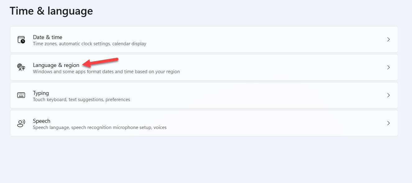 Change Microsoft Store Region on Windows 11