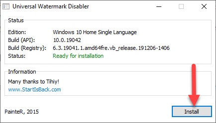 Remove Evaluation Copy Watermark on Windows 11