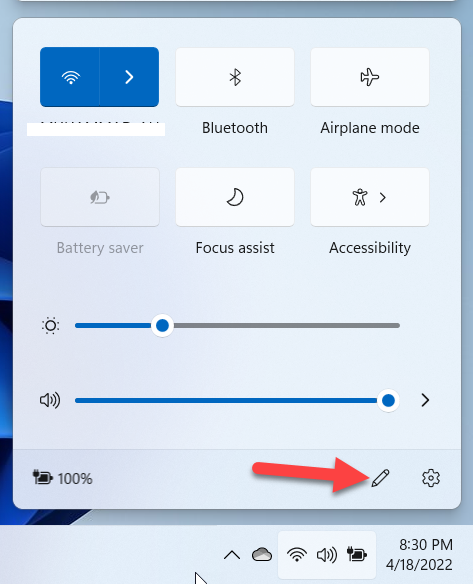 Add Windows 11 VPN to Taskbar