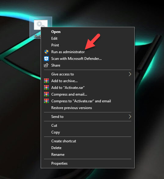 Activate all Versions of Windows Servers
