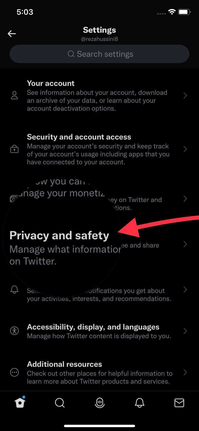 Make Your Twitter Account Private