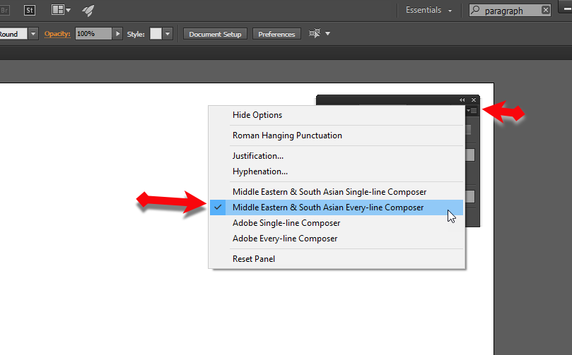 Write Urdu, Arabic, Persian in Adobe Illustrator CC 2015