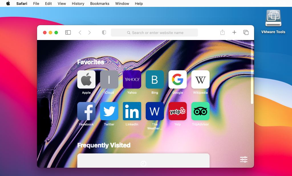 Change Safari Wallpaper in macOS Big Sur