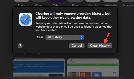 How to Clear Safari Browsing History on macOS Big Sur