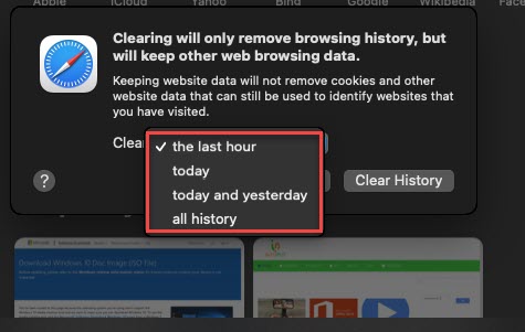 How to Clear Safari Browsing History on macOS Big Sur