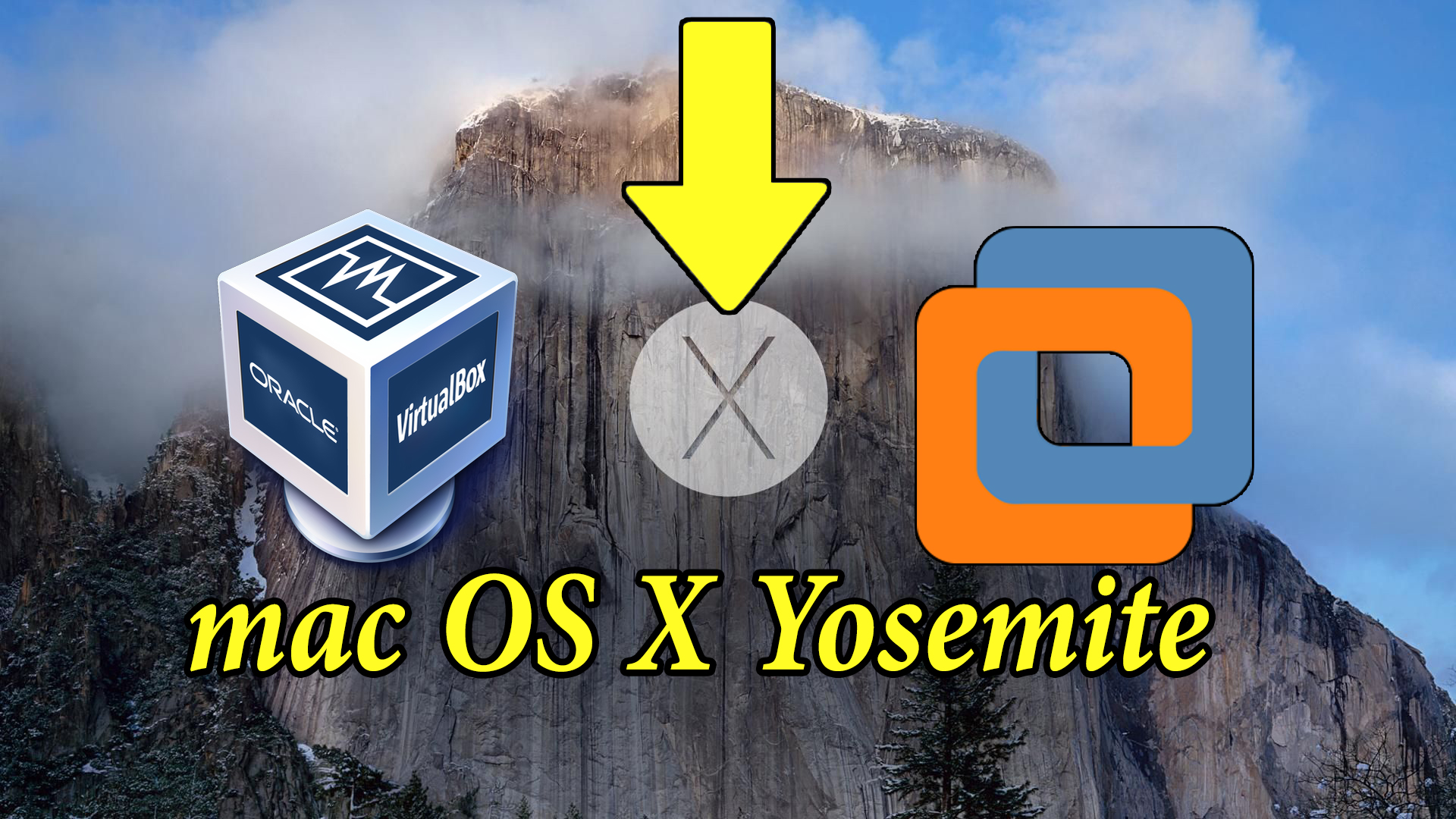Download mac OS X Yosemite VirtualBox and VMware Image
