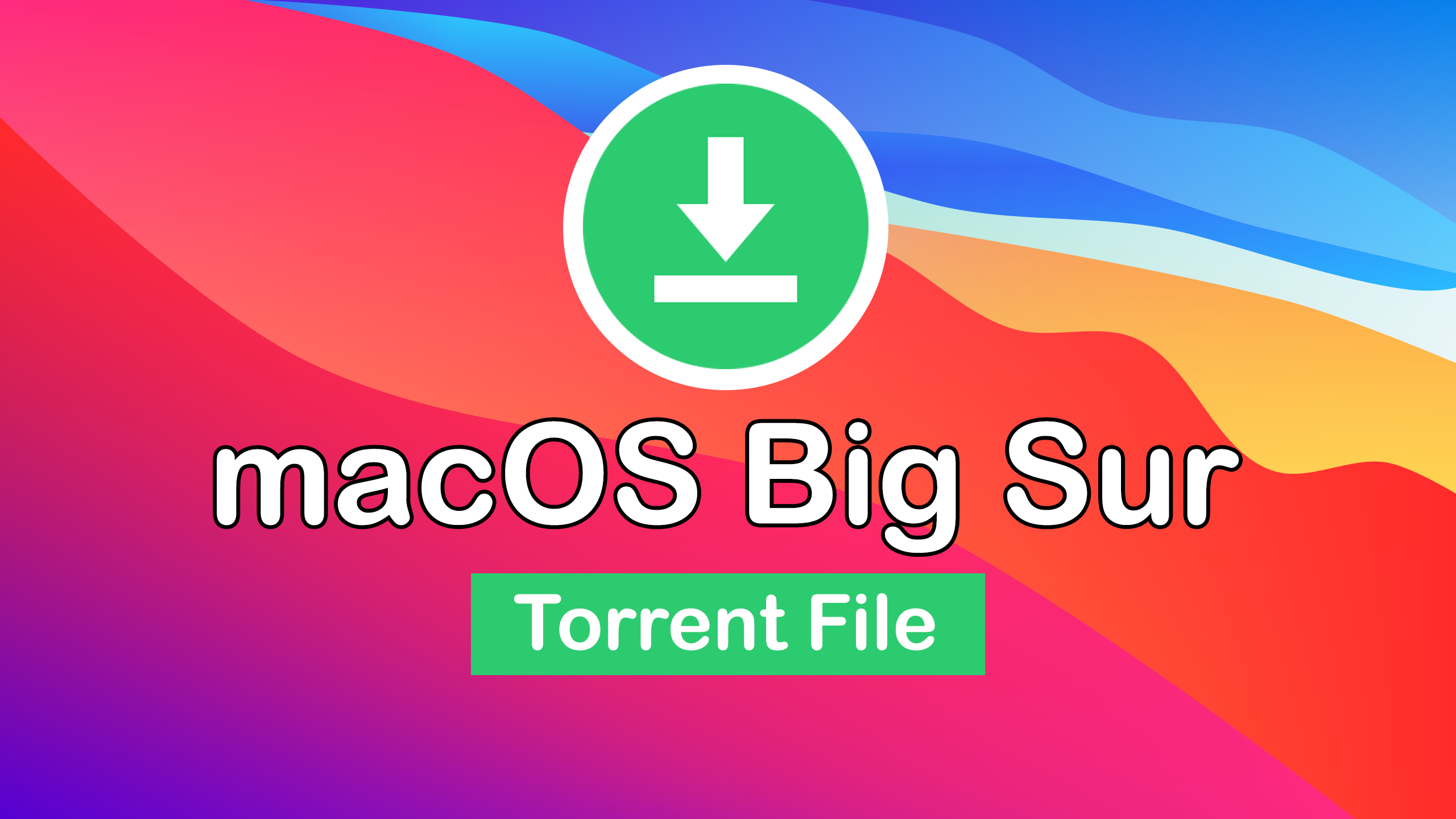 Download macOS Big Sur Torrent Image