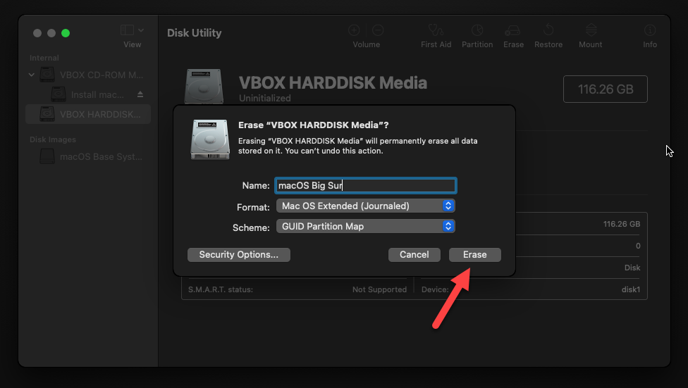 Install macOS Big Sur on VirtualBox on Windows PC