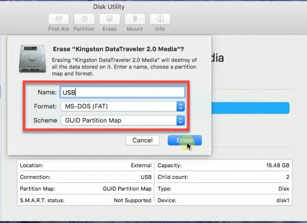 Create Windows 10 Bootable USB on macOS Big Sur
