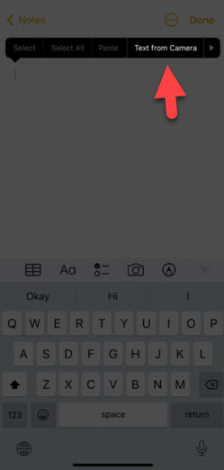 Use Live Text in iOS 15