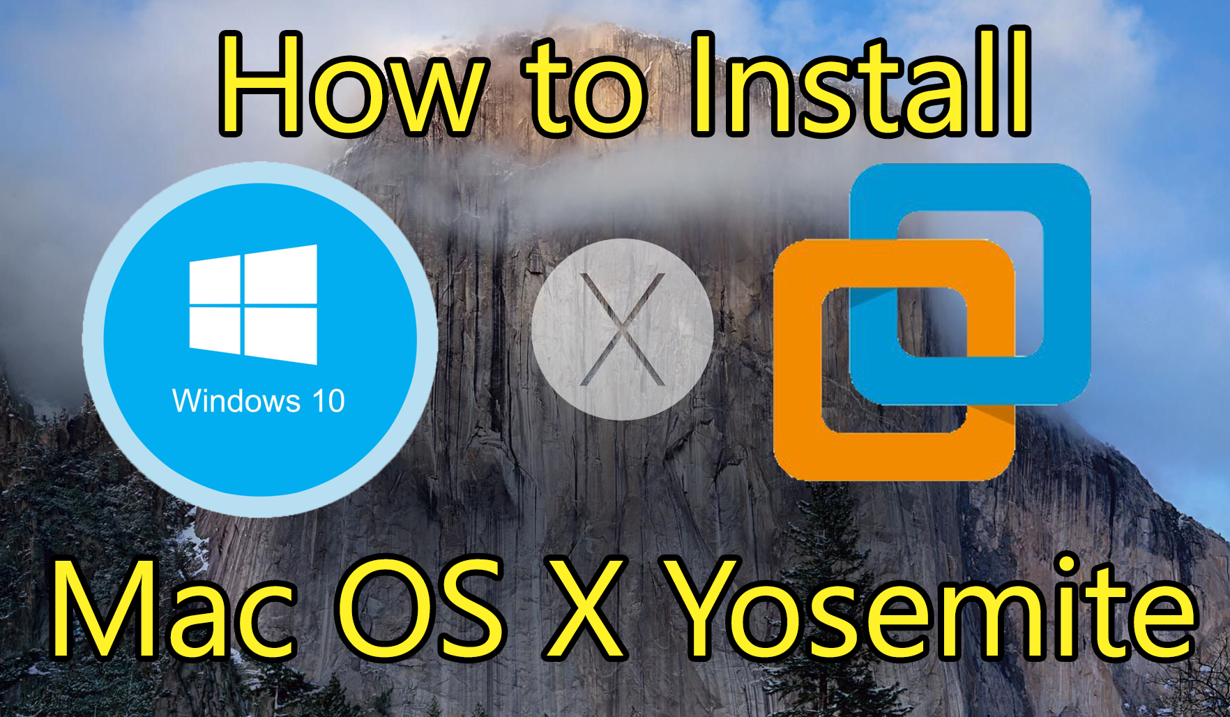 Install Mac OS X Yosemite on VMware on Windows