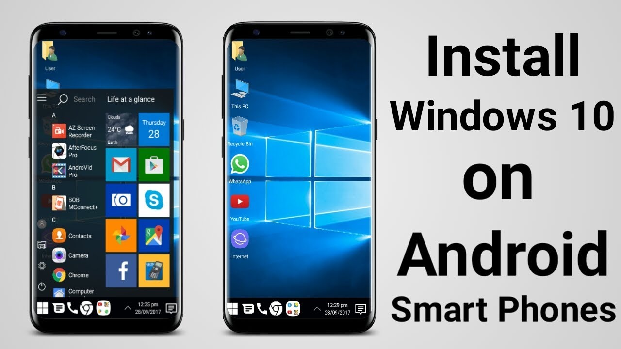 How to Install Windows 10 on Android Devices