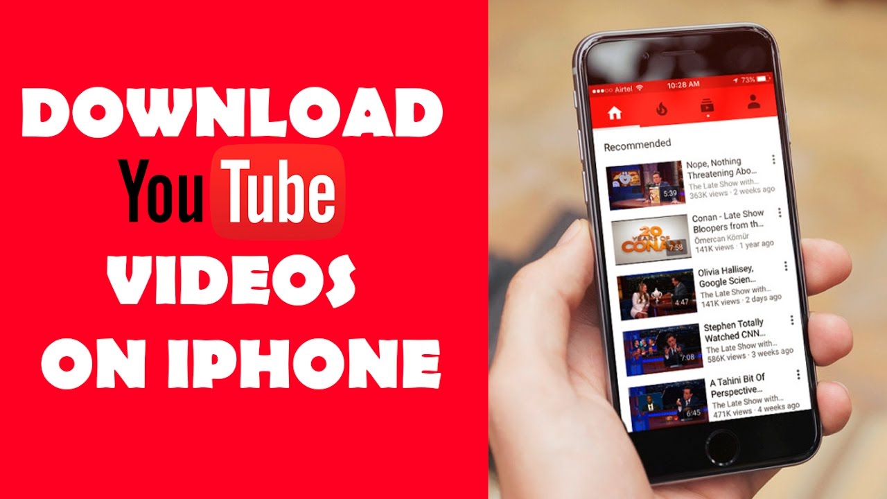Download YouTube Videos on iPhone
