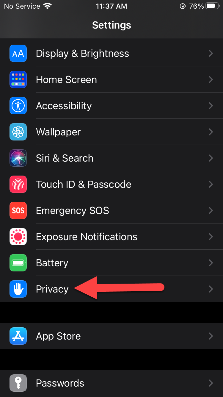 Block Apple Ad Tracking on iPhone
