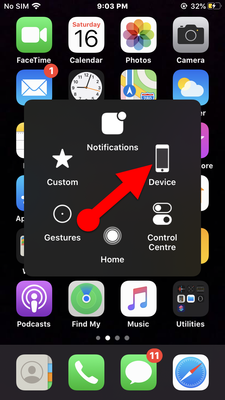How to Take Screenshot on iPhone Without Home and Power Button