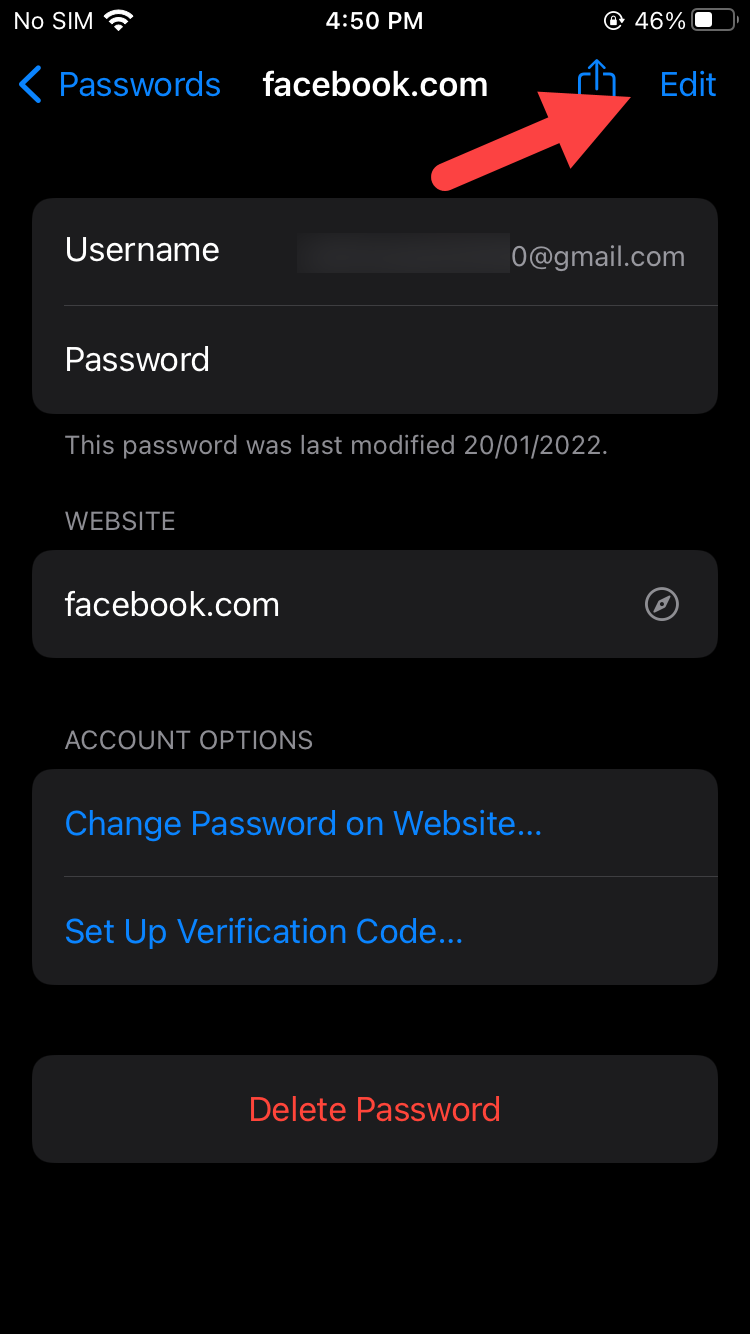 Find and Manage Saved Passwords on iPhone