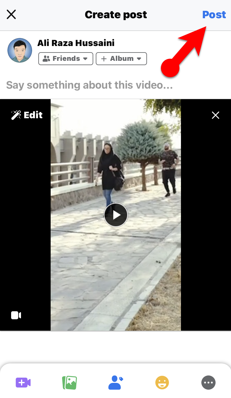 Upload a Video on Facebook