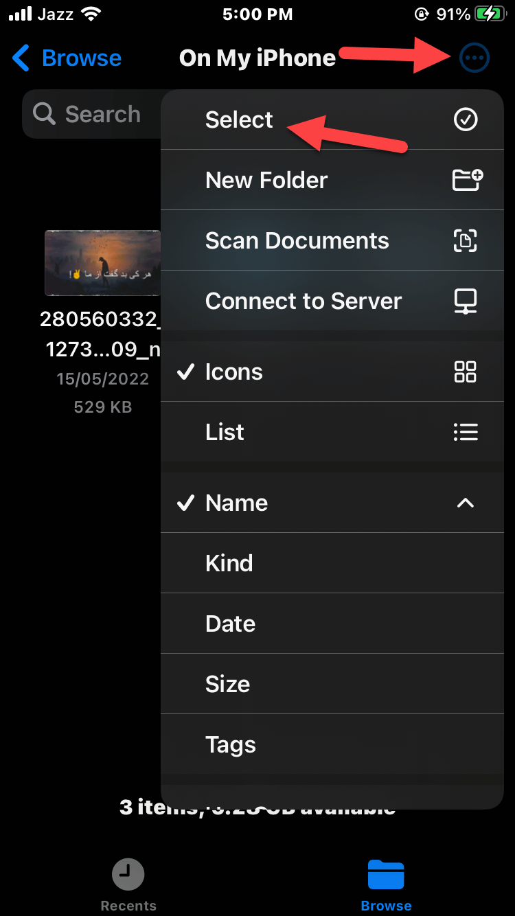 Merge PDFs on iPhone